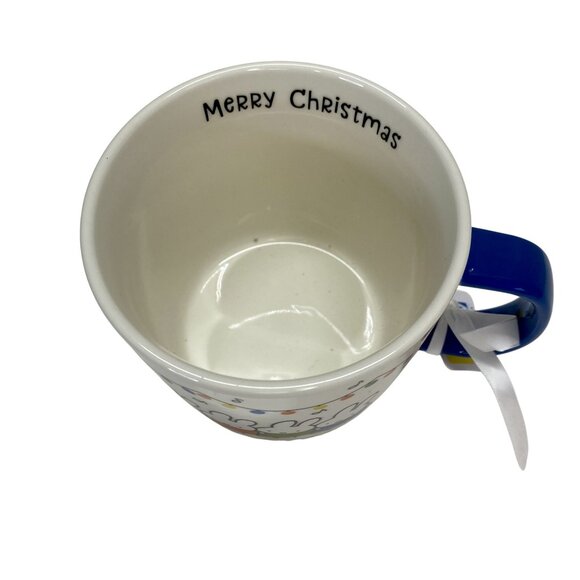 Miffy Merry Christmas Ceramic Large Mug With Festive String Lights 12 Oz - Picture 2 of 3